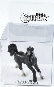 Little Critterz "Star" Black Horse LC141