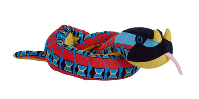 Wild Republic - Snake-ECO Rhino Viper Stuffed Animal 54"