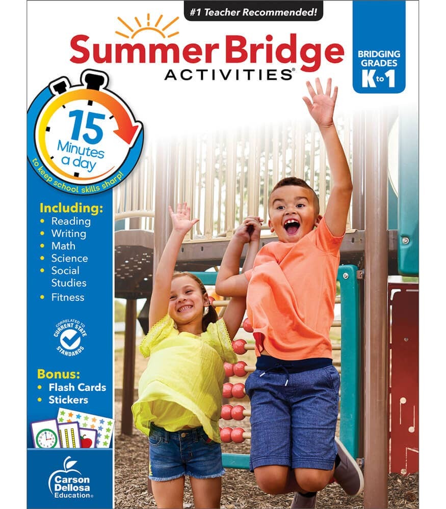 Carson Dellosa Education - Summer Bridge Activities®, Grades K - 1
