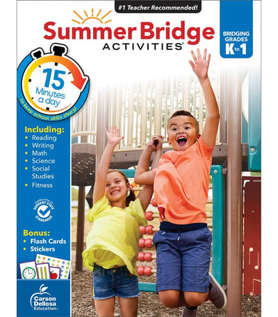 Carson Dellosa Education - Summer Bridge Activities®, Grades K - 1