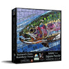 Sunsout 1000 pc Stained Glass Giraffe Puzzle