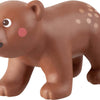 Little Friends Brown Bear Cub Chunky Toy Figure