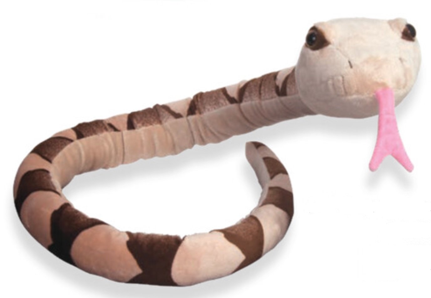 Petting Zoo 54"  Wild Onez The Petting Zoo Copperhead Snake Stuffed Animal 54"