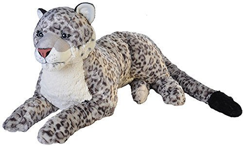 Cuddlekins Jumbo Snow Leopard Plush Toy 30"