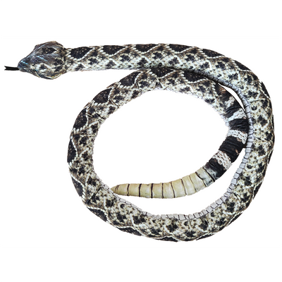 Texas Toy Distribution - Diamondback Rattlesnake Plush Snake Stuffed Animal: 6.5 Feet/200cm Long