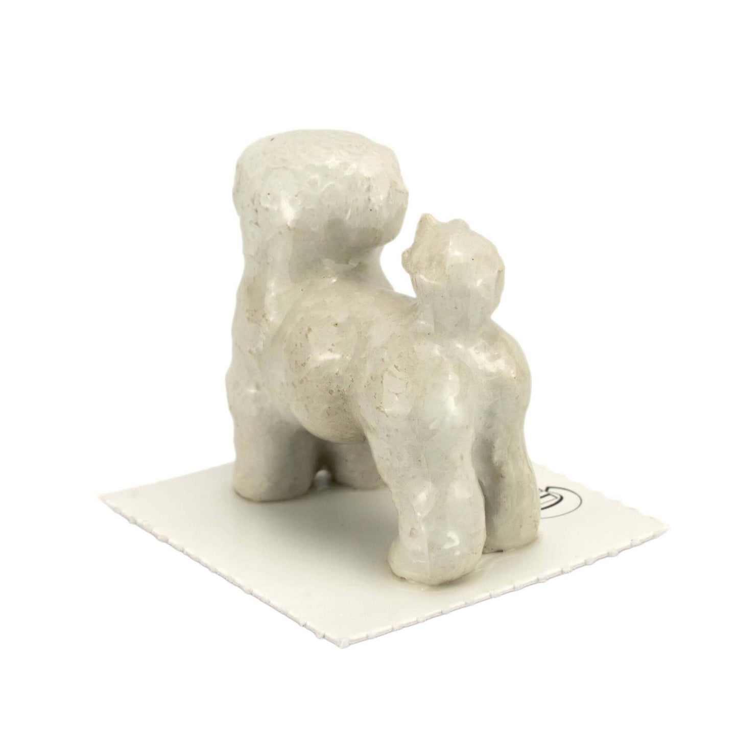 Little Critterz - Curly Bichon Frise Porcelain Miniature