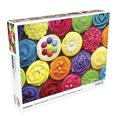 Colorcraft Cool Cupcakes 1000 pc puzzle