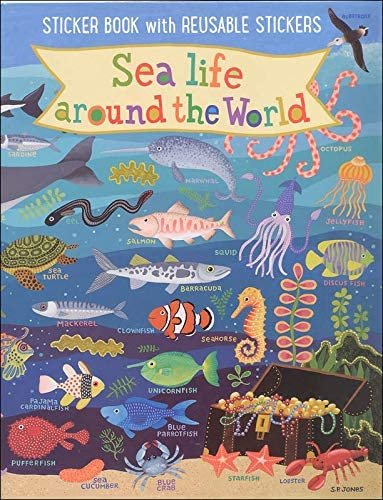 Sea Life Around The World Sticker Book
