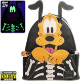 Loungefly Halloween Pluto Skelleton Mini Backpack Purse