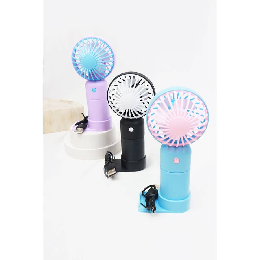 Love and Repeat - Colorful Mini Fan: