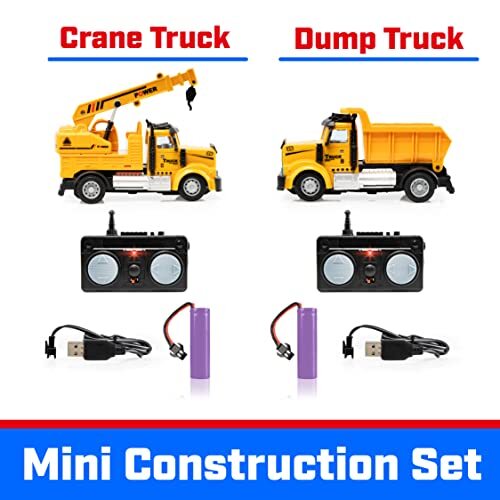 Force 1 RC Mini Construction Truck