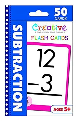 Creative Education Subtraction Flashcards