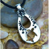 Creations Tear Drop Necklace Sea Turtle