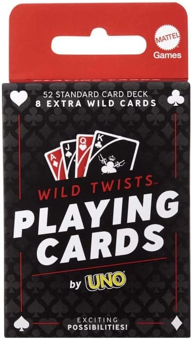 Wild Twistd Playing Cards By Uno