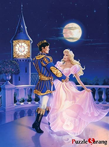 Puzzlelife Cinderella 1000 Piece Jigsaw Puzzle