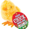 Toysmith - Farm Fresh White Fuzzy Chick Wind Ups, Spring, Easter