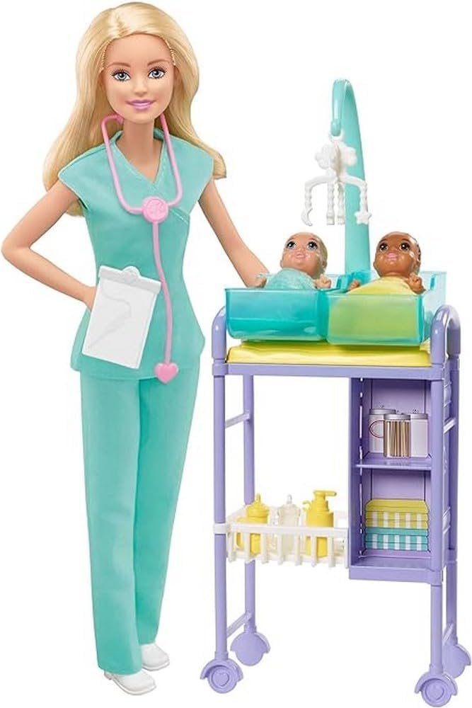 Barbie You Can Be Anything Doctor with Twins