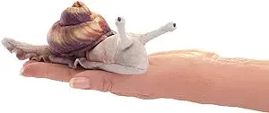 Finger Puppet Snail