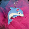 Creations Dolphin Pendant Necklace