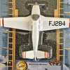 HotWings Beechcraft Bonanza (Orange Markings) Diecast Jet