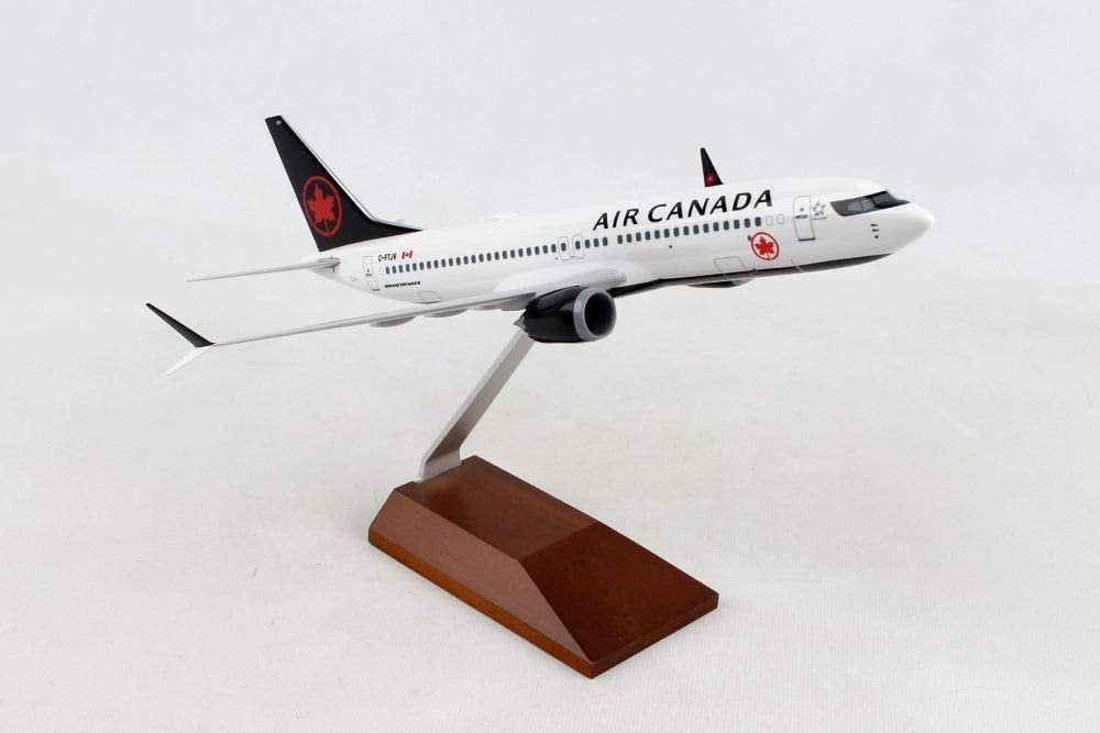 Daron Worldwide Skymarks Air Canada 737MAX8 1/130 W/WOOD