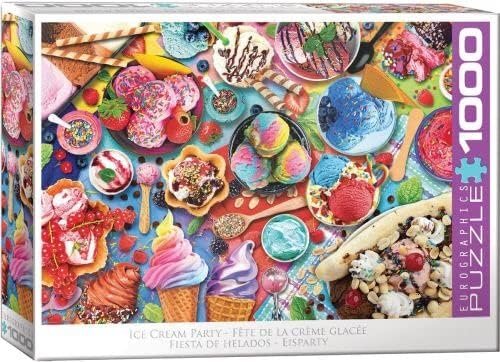 Eurographics Ice Cream Party 1000 pc Puzzle -628136656993