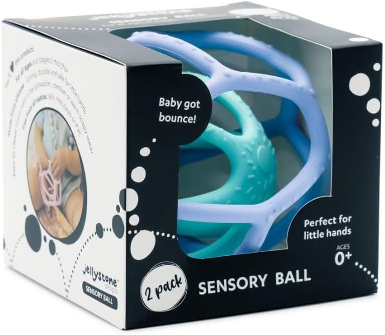 Jellystone Sensory Ball Set Mint/Blue