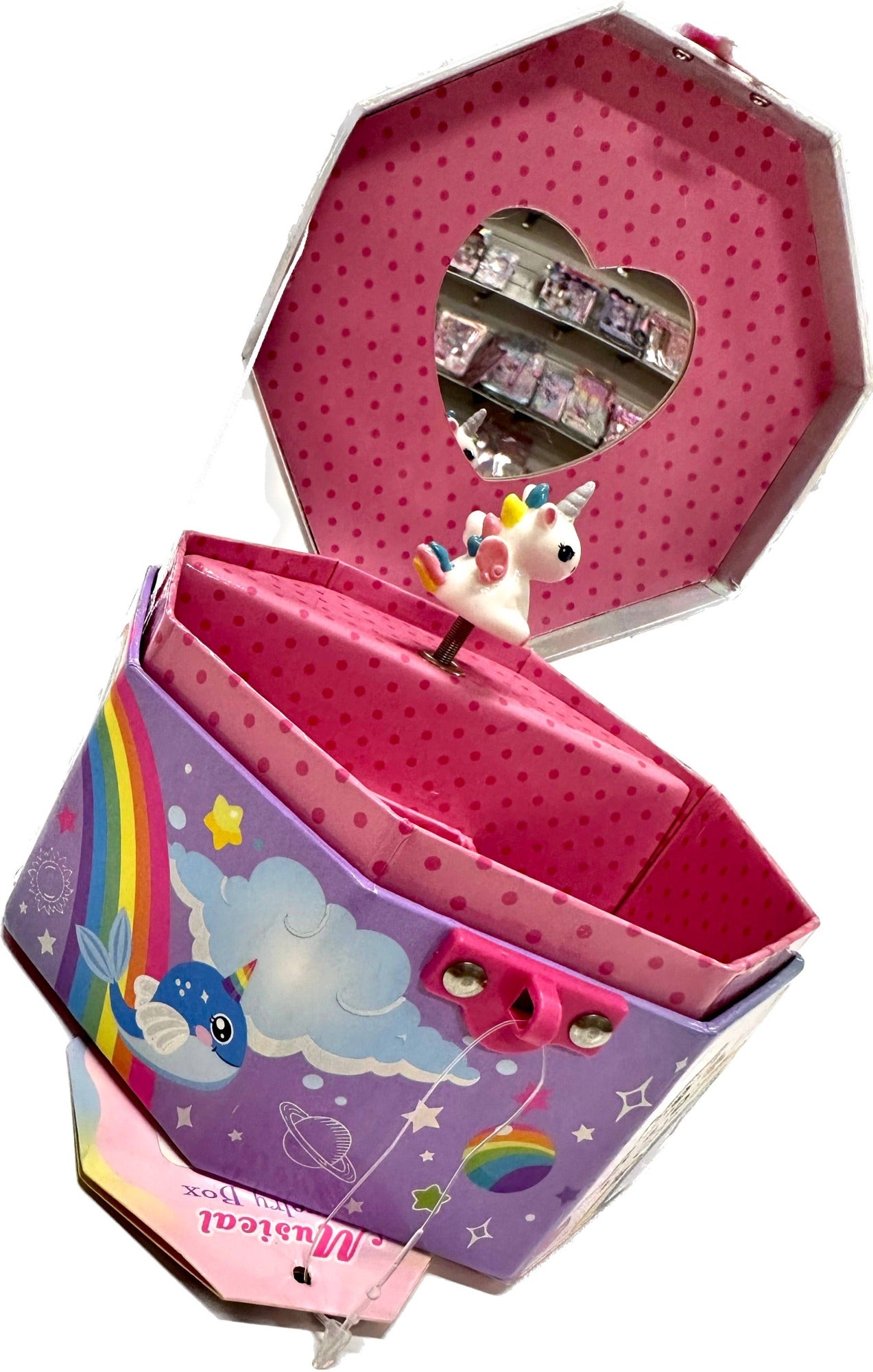 Hot Focus, Inc. - Musical Jewelry Box with Figurine, Glow in the Dark
