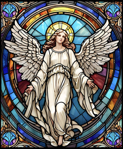 Duplicate SKU: SunsOut - 1324 Stained Glass Angel 1000 pc Puzzle | 19.99 | 343467