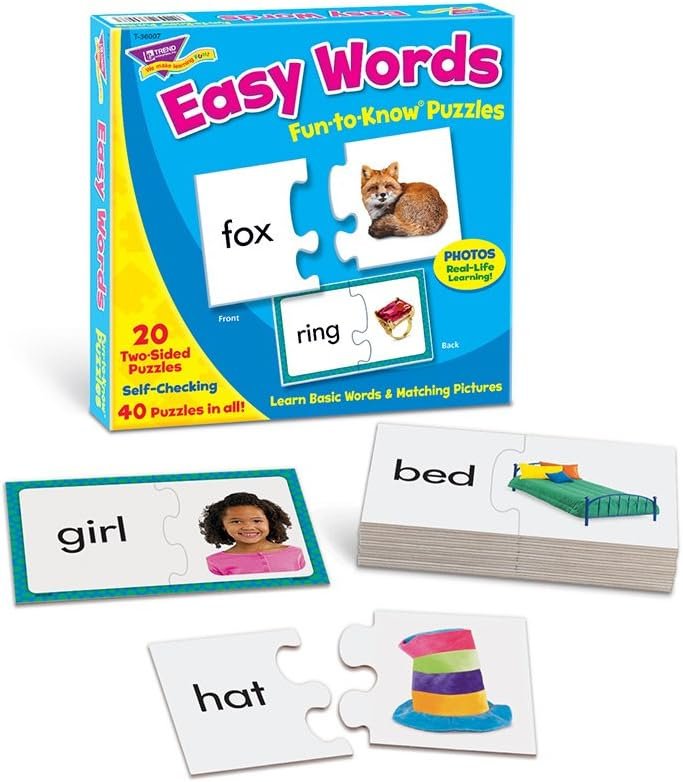 Trend Fun To Know Puzzles Easy Words