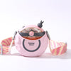 Coco Smile Pink Astronaut Straw Round Bottle