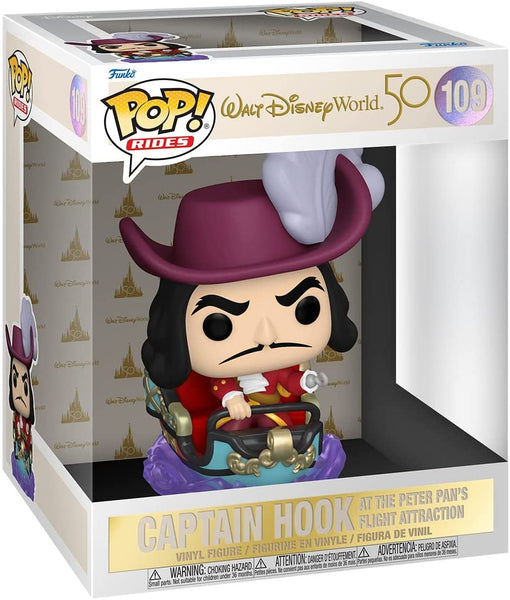 Funko  Walt Disney World 50th Captain Hook at Peter Pan's Flight