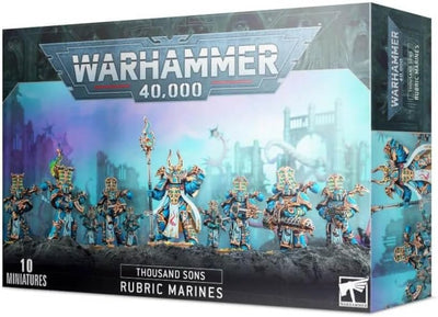 Warhammer 40,000 Thousand Sons Rubric Marines