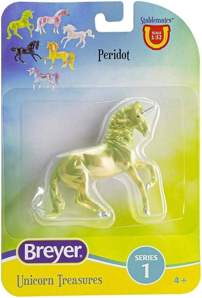 Breyer Unicorn Treasures 1:32 Scale Model Horse | Peridot