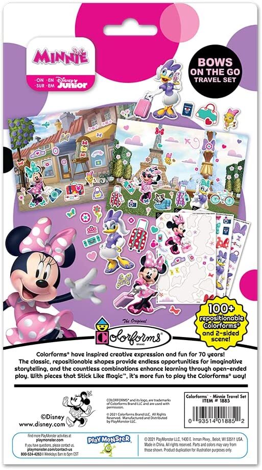 Colorforms Disney Junior Minnie Travel Set