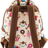 Loungefly Disney Chip and Dale Snackies All Over Print Mini Backpack