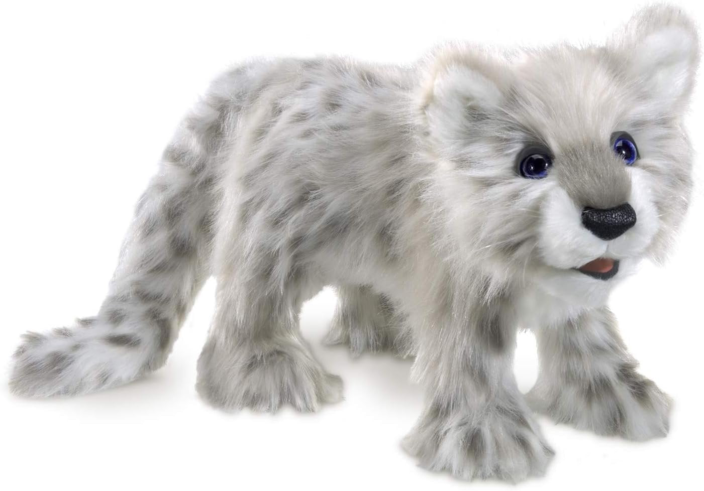 Folkmanis Snow Leopard Cub Hand Puppet