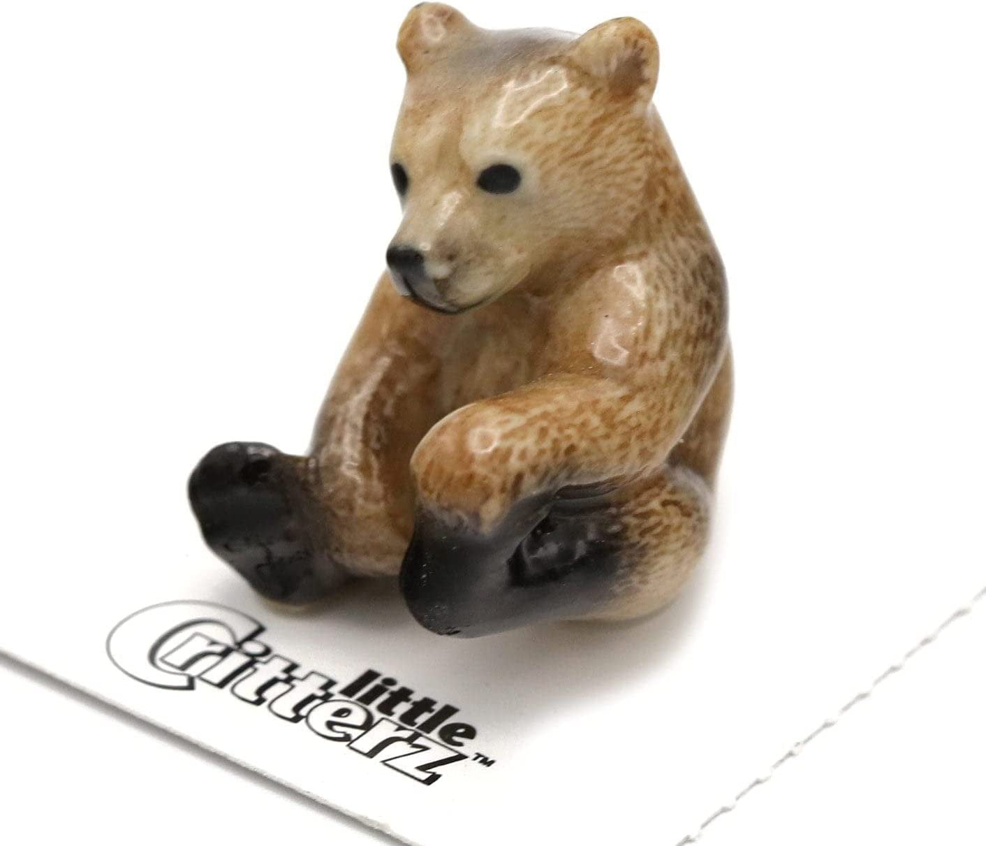 Little Critterz "Bernie" Brown Bear Cub