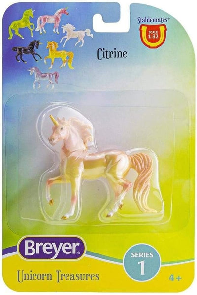 Breyer Unicorn Treasures 1:32 Scale Model Horse | Citrine