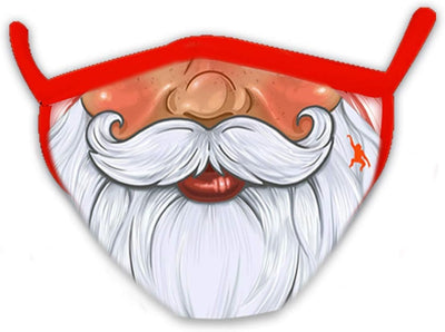 Wild Smiles Santa Face Mask Child Size