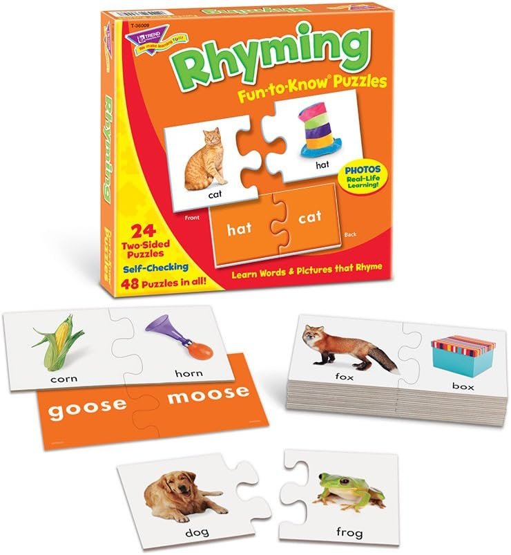 Trend Fun To Know Puzzles Rhyming