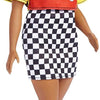 Barbie Fashionista Brunette Cute Flame Dress
