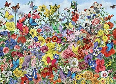 Cobble Hill Butterfly Garden 1000 Pc Puzzle