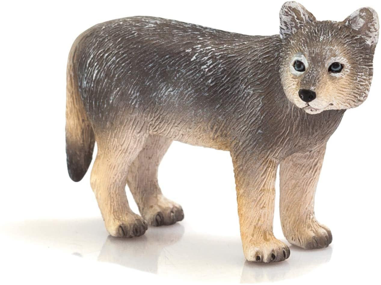 Mojo Wolf Cub Toy Figurine