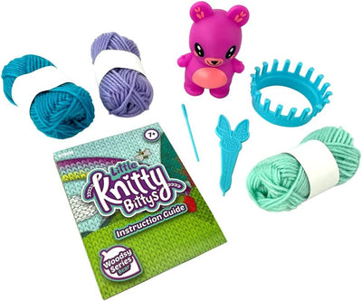 Little Knitty Bittys Bear Knitting Set