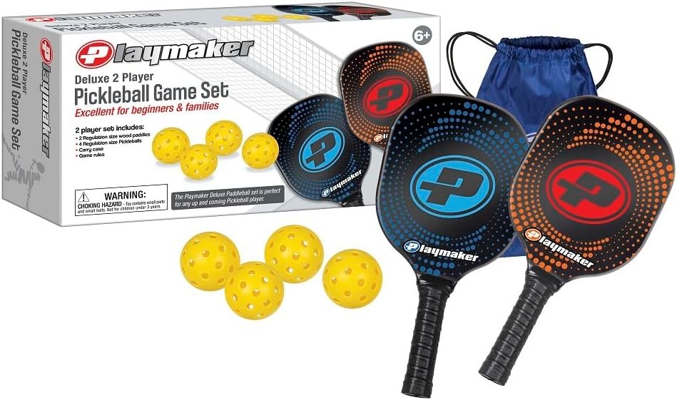 Playmaker Deluxe 2 Player Pickleball Set