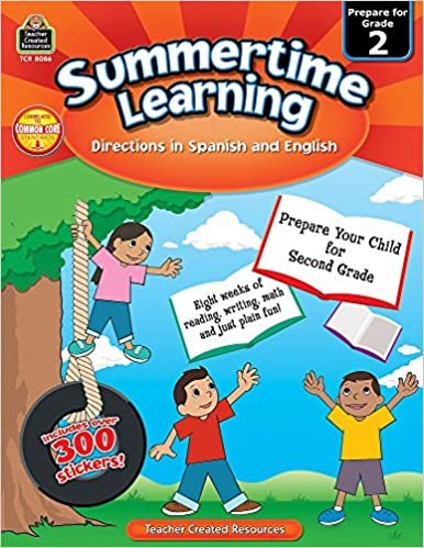 Summertime Learning Spanish / English Workbook