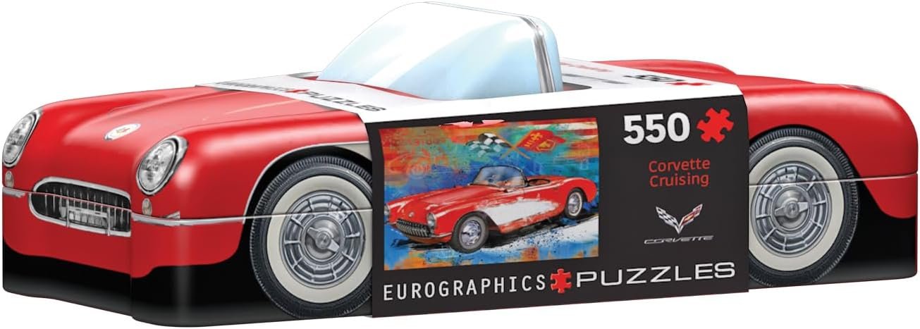Eurographics Corvette Cruising in Tin 550pc