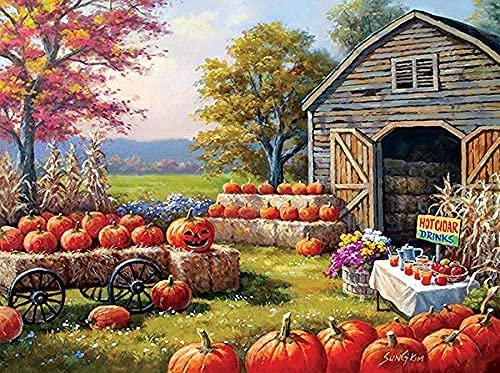 SunsOut 1000 Piece Pumpkin's For Sale Puzzle