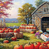 SunsOut 1000 Piece Pumpkin's For Sale Puzzle